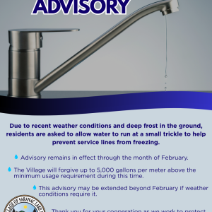 Winter Water Advisory